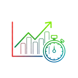Real-time Business Analytics Icon