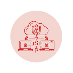 Secure Digital Platform Icon